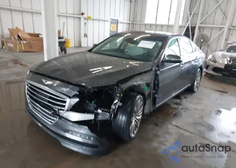 2017 Genesis G80 5.0 Ultimate z USA, uszkodzony, nr VIN KMHGN4JF8HU212073